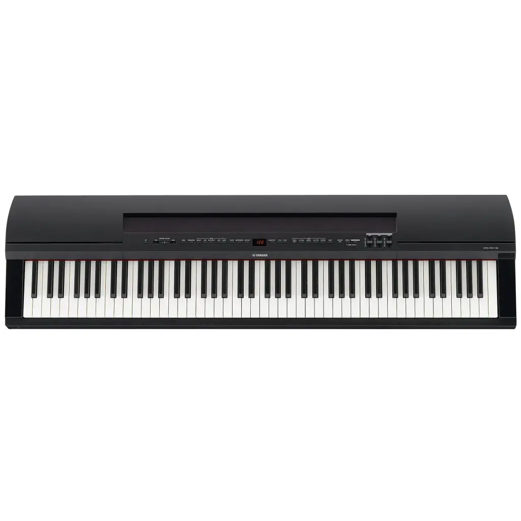front Yamaha P255 digitale piano review