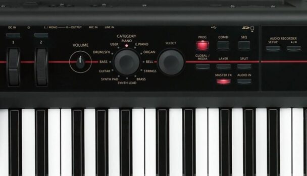 Korg Kross display synth