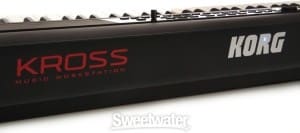 Korg Kross synthesizer close