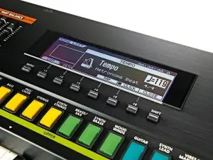 Synthesizer Roland Jupiter 50 display