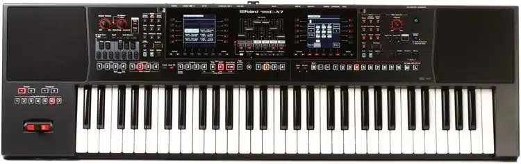 keyboard Roland E-A7 review