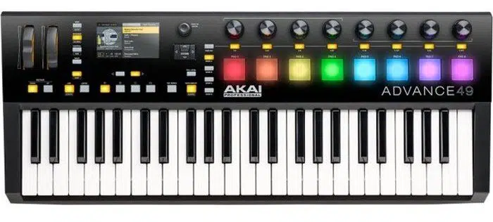  AKAI Advance 49 USB/MIDI-keyboard review