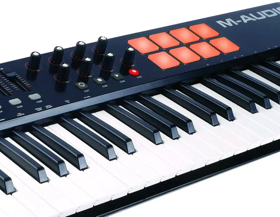 m-audio oxygen 61 mk4 review midi kopen