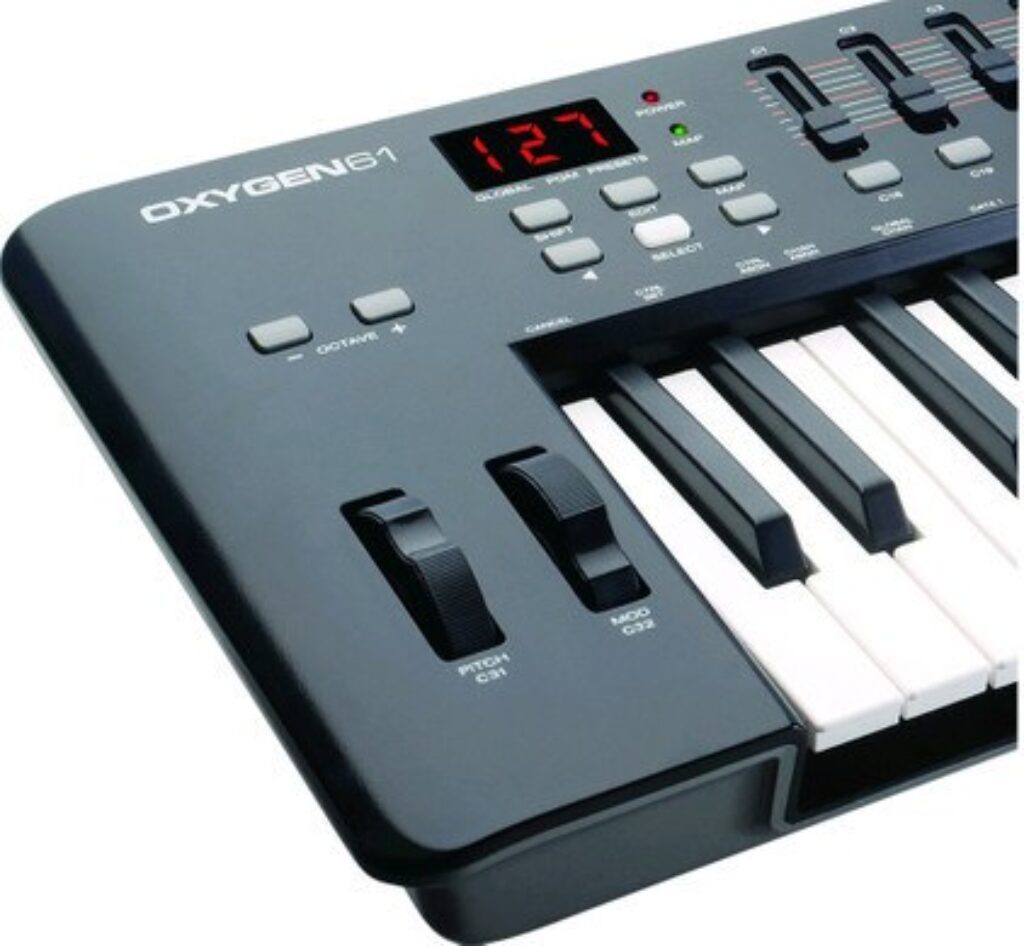 synthesizer m-audio oxygen 61 mk4 review midi kopen