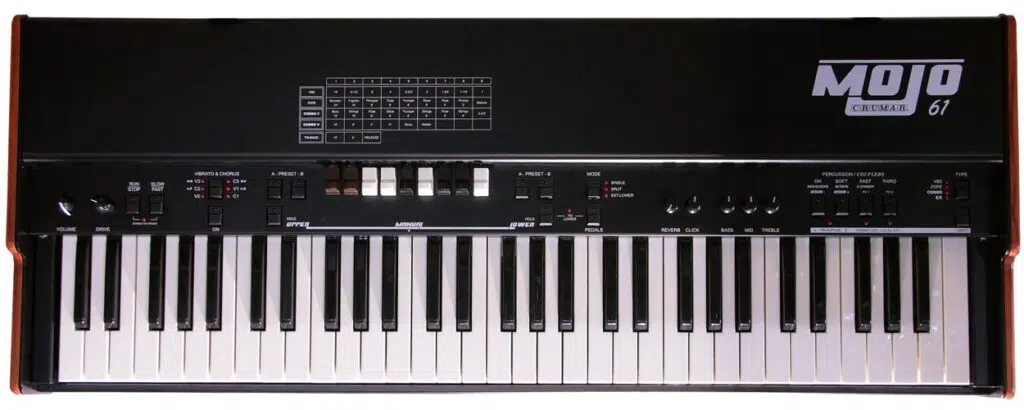 Crumar MOJO 61 Review digitaal orgel