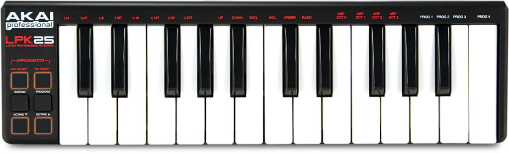 akai lpk25 review midi keyboard voor beginners