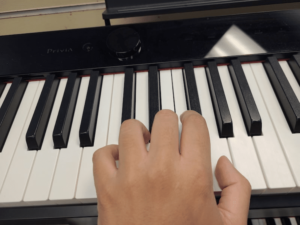 speelgevoel van Casio PX-S1100 piano