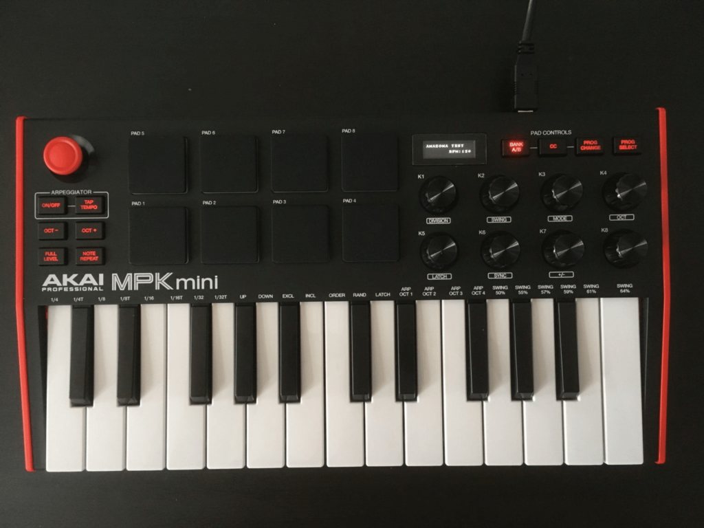 akai mpk mini mk3 keyboard controller