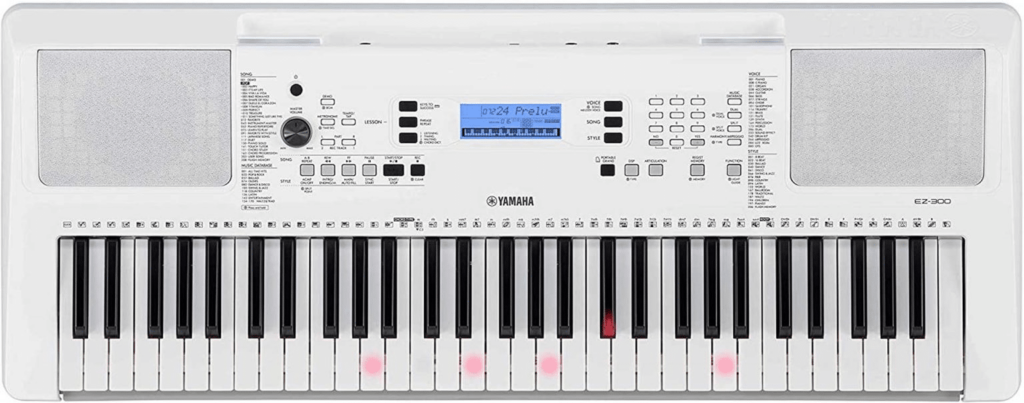 Yamaha EZ-300 beginners keyboard