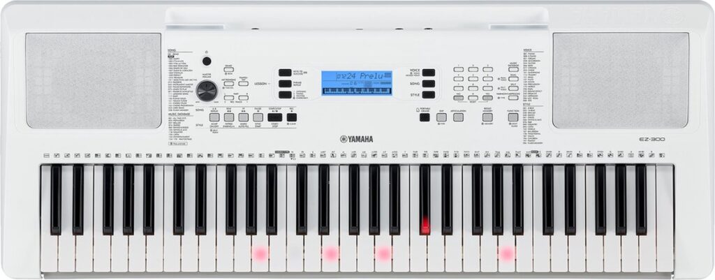 Beste keyboard kinderen met begeleiding - Yamaha EZ-300